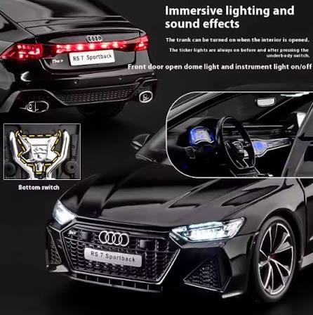Audi Rs7 Official Licensed Die Cast Model Scale 1:24