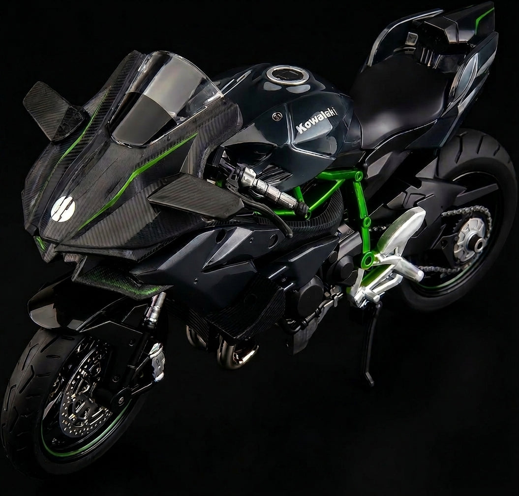 Kawasaki Ninja H2R Official Lisenced Die Cast Model 1:12 Scale