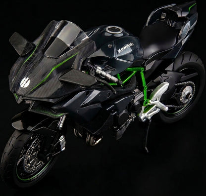 Kawasaki Ninja H2R Official Lisenced Die Cast Model 1:12 Scale